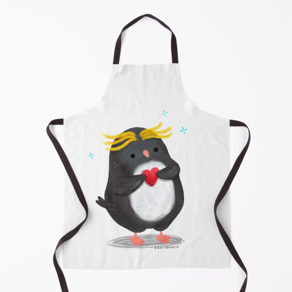 Item preview, Macaroni Penguin with a heart designed and sold by julianamotzko.