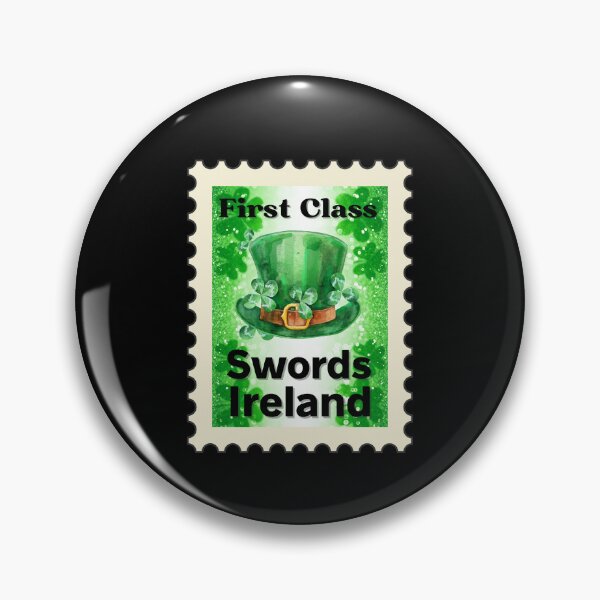 Artikelvorschau, First Class Schwerter Irland Stempel entworfen und verkauft von IrishPOD.