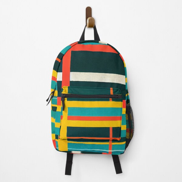 Item preview, Plaid Vivid Modern Abstract Pattern designed and sold by The Oracle of Surrealism Sublime Consciousness.