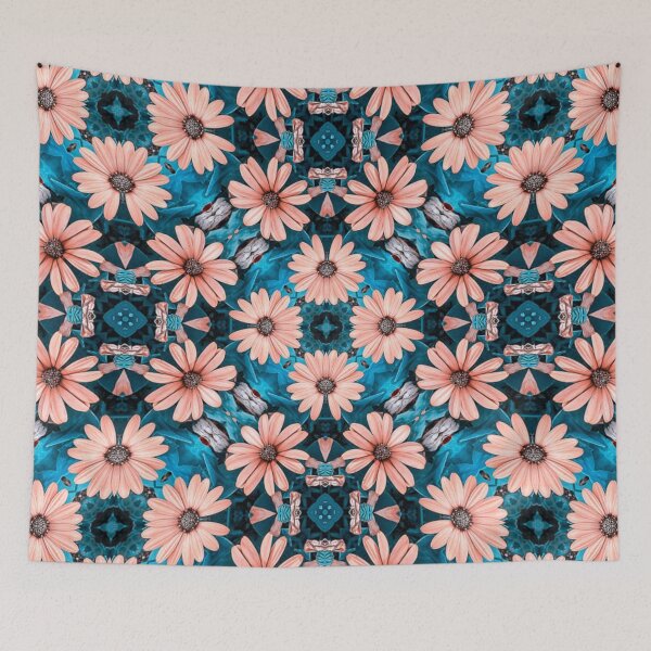 Item preview, Brown Daisy Pattern designed and sold by Patternflower.
