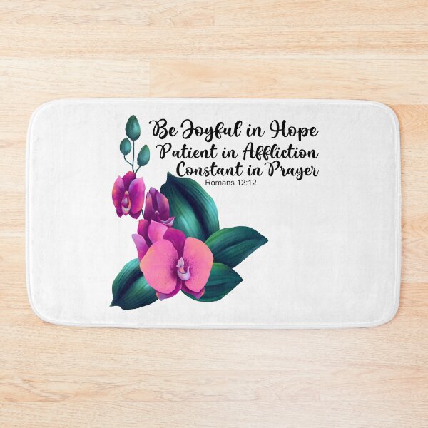 Item preview, Romans 12 12 Orchid Bouquet designed and sold by Bliss Find And Design.