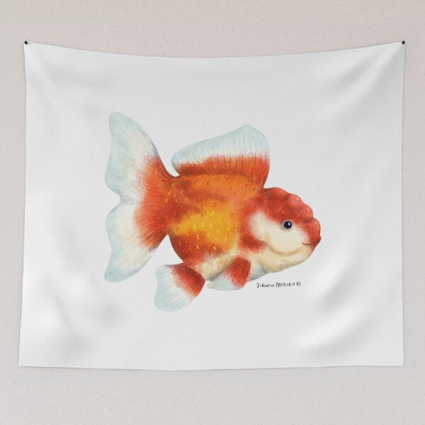 Item preview, Oranda Goldfish designed and sold by julianamotzko.