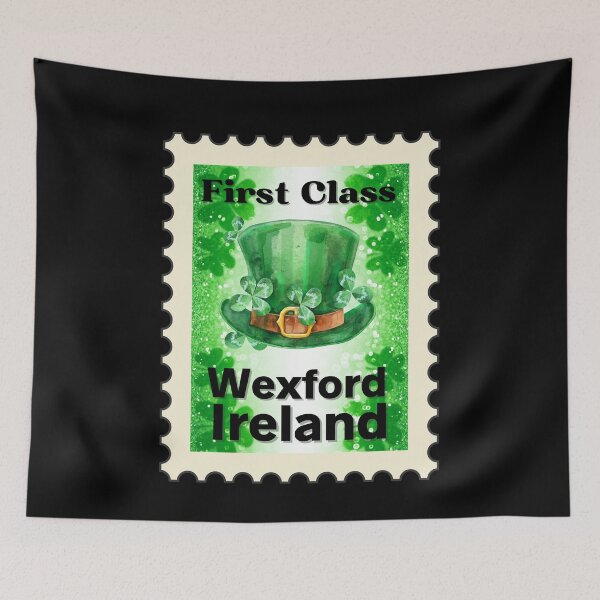Item preview, First Class Wexford Ireland Stamp designed and sold by IrishPOD.