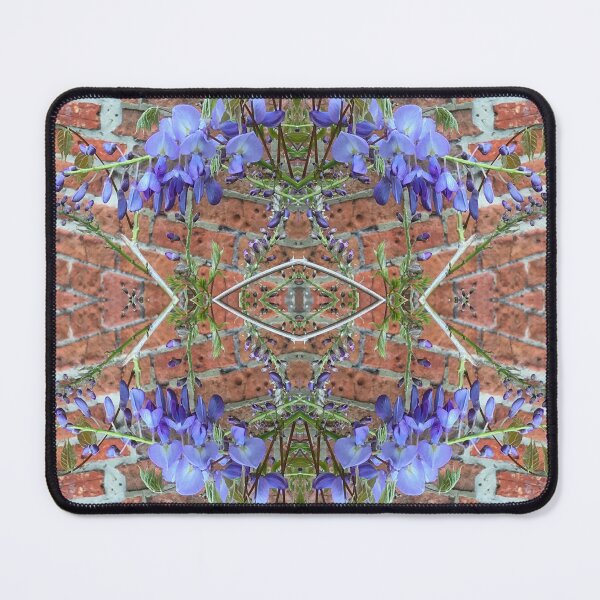 Item preview, Wisteria Mauve Patterns Convict Walls designed and sold by RoseAromas.