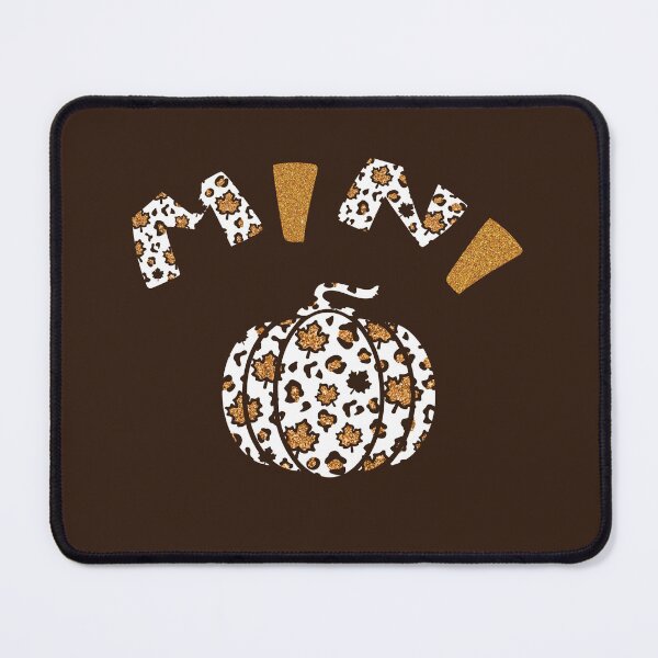 Item preview, Mini Pumpkin (Leopard Print Glitter Maple Leaf Pumpkin) designed and sold by SimplyMe-Plus.