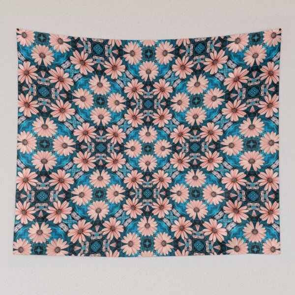 Item preview, Brown Daisy Pattern designed and sold by Patternflower.