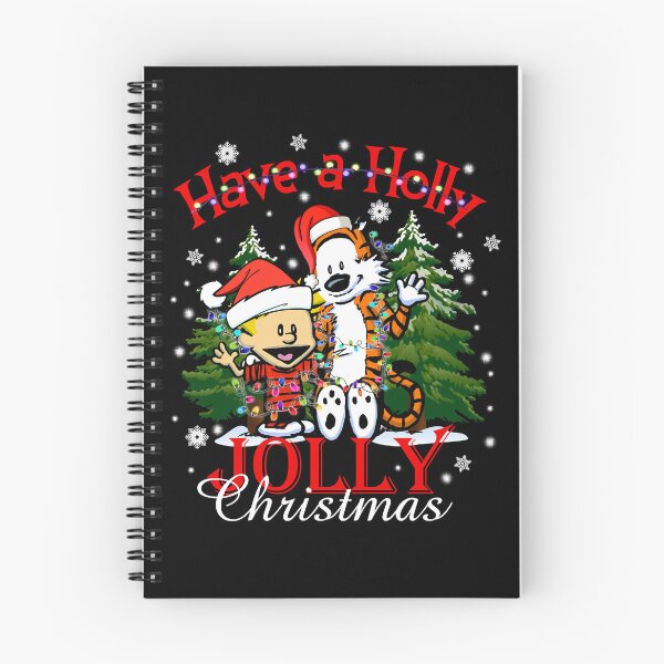 Item preview, Create A Calvin Arts Fans Hobbes Have A Jolly Christmas Vintage Better designed and sold by NataliLellanArt.