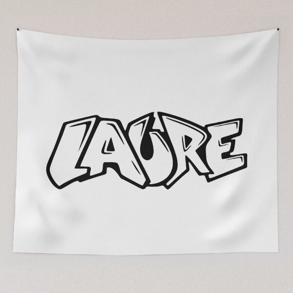 Item preview, Laure - Graffiti Name Design designed and sold by NameThatShirt.