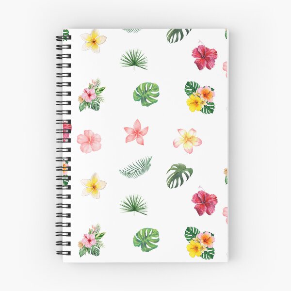 Item preview, Watercolor Tropical Flowers and Leaves designed and sold by silviaol.