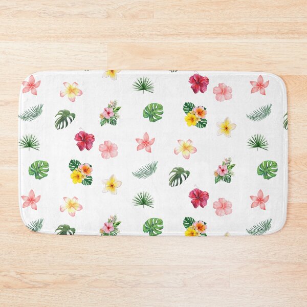 Item preview, Watercolor Tropical Flowers and Leaves designed and sold by silviaol.