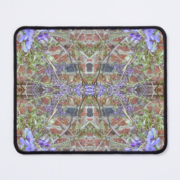 Item preview, Wisteria Mauve Patterns Convict Walls designed and sold by RoseAromas.