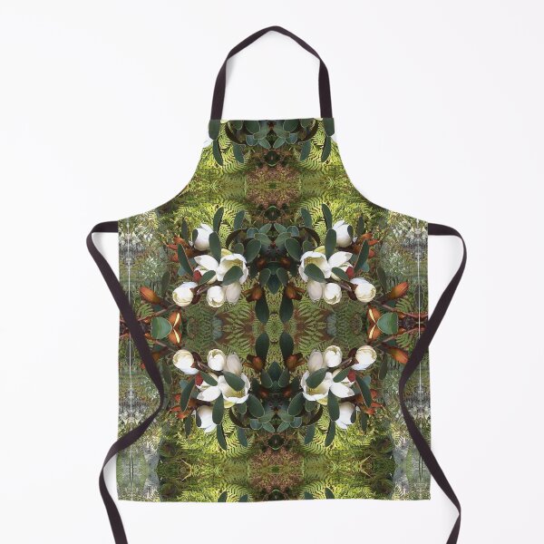 Item preview, Ancient Emerald Ferns Greet Magnolia Blooms designed and sold by RoseAromas.