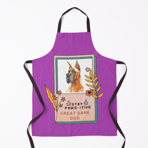 Item preview, Great Dane Watercolor Drawing Dog Breed | Stay Paws-itive Dog Series -190 designed and sold by PetinHeart.