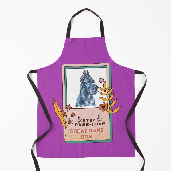 Item preview, Great Dane Watercolor Drawing Dog Breed | Stay Paws-itive Dog Series -193 designed and sold by PetinHeart.