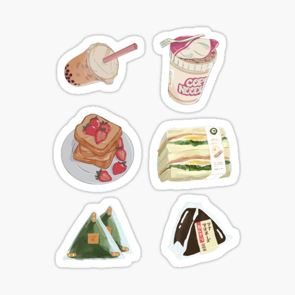Aesthetic Anime Store Stickers for Sale | Redbubble