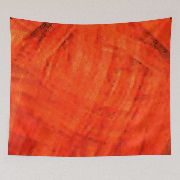 Item preview, Abstract - Orange Fiber Bangs designed and sold by Gretchen Tiger.