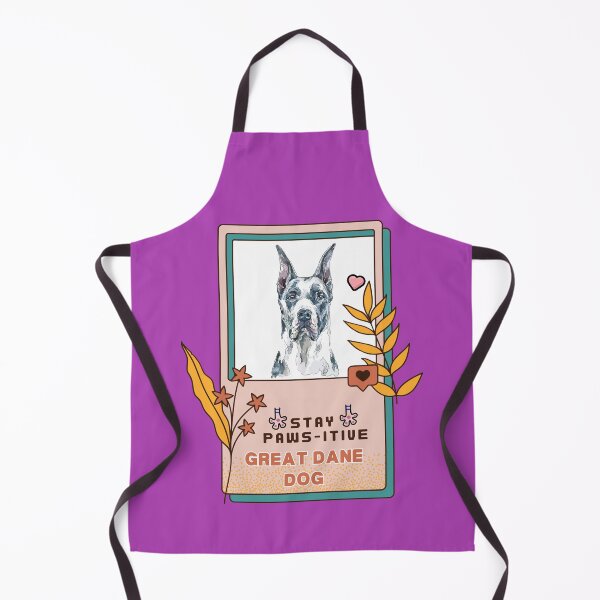 Item preview, Great Dane Watercolor Drawing Dog Breed | Stay Paws-itive Dog Series -195 designed and sold by PetinHeart.