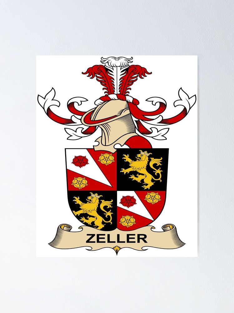 Thumbnail 1 of 3, Poster, Zeller (de Rostenberg) designed and sold by HaroldHeraldry.