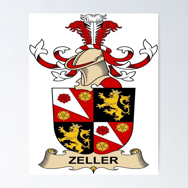 Item preview, Zeller (de Rostenberg) designed and sold by HaroldHeraldry.