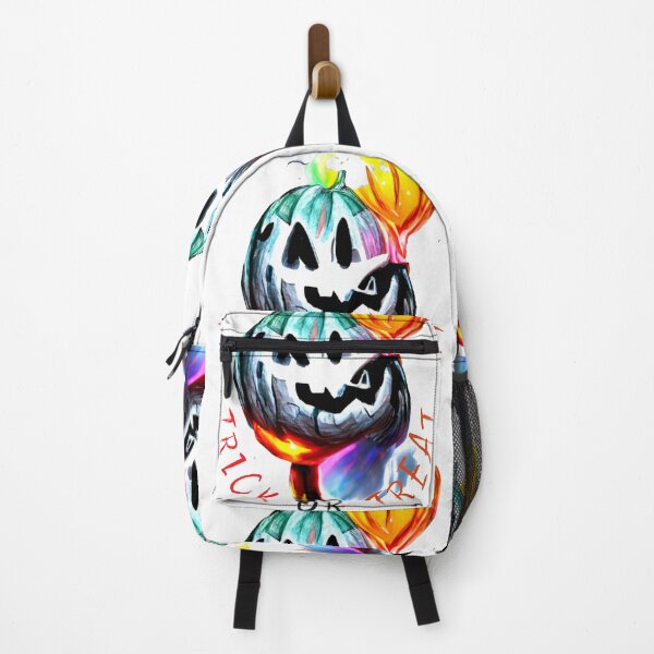Item preview, trick or treat-Cute colorful Pumpkin Head designed and sold by zheworkstudio.