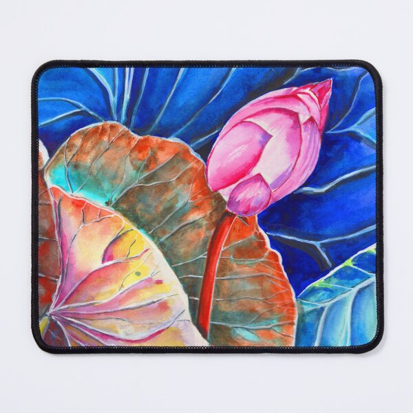 Item preview, Lotus flower -water lily painting designed and sold by BeefStroganof.