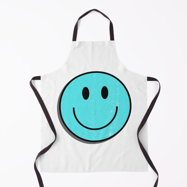 Artikelvorschau, Klassischer blauer Lächeln-Retro Smiley-glücklicher Gesichts-Zeichenstift entworfen und verkauft von SundaySoup.