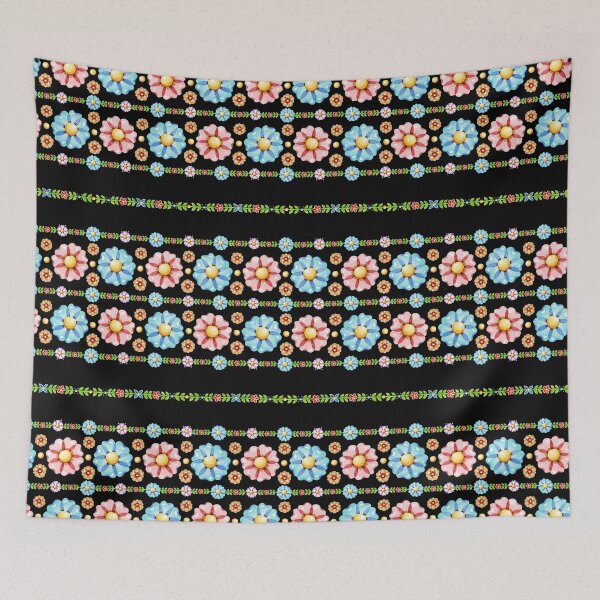Item preview, Millefiori Folkloric Stripe designed and sold by PatriciaSheaDesigns.