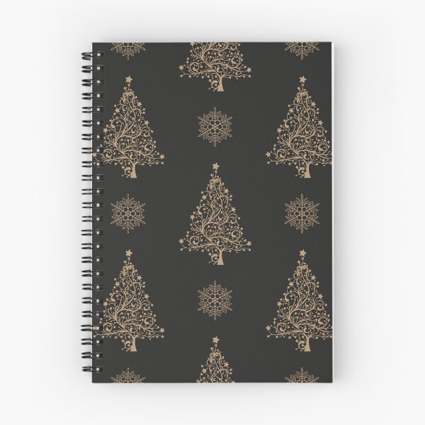 Item preview, Fancy Nice Gold Christmas Tree Pattern designed and sold by semioddfinds.