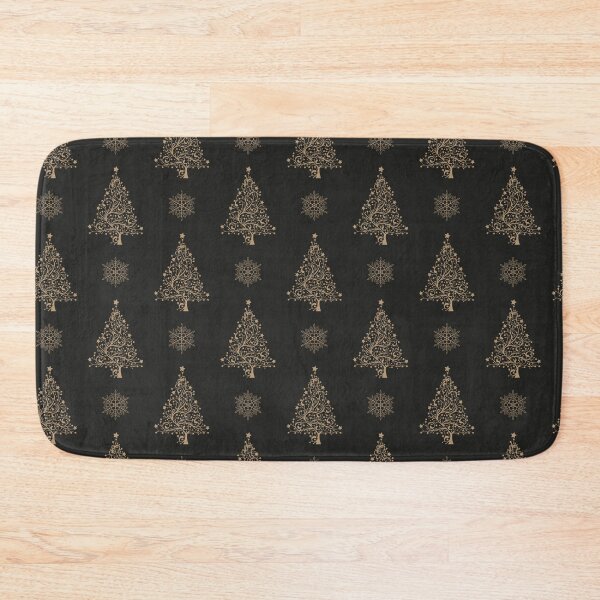 Item preview, Fancy Nice Gold Christmas Tree Pattern designed and sold by semioddfinds.