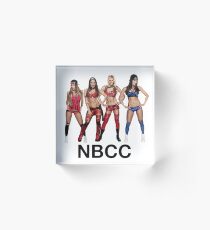 wrestle divas Acrylic Block