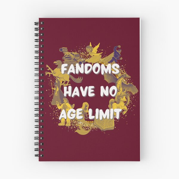 Item preview, Fandoms Have No Age Limit designed and sold by VirtualFaries.