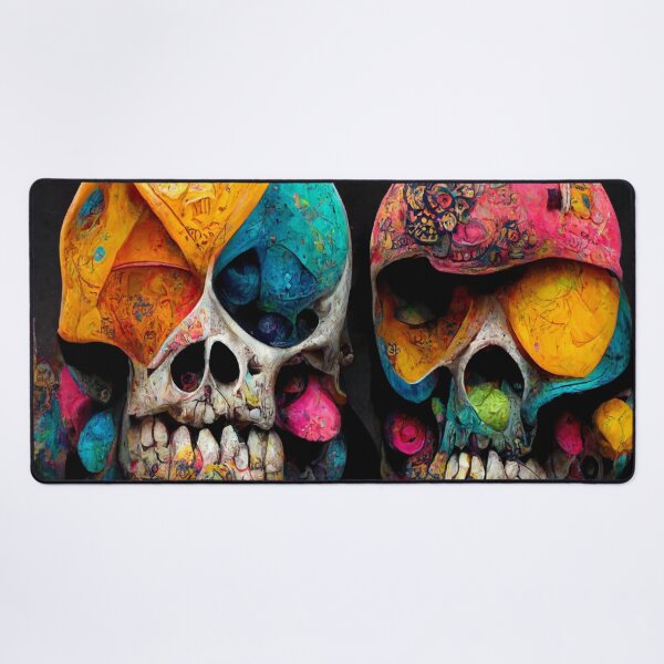 Item preview, Colored skulls, graffiti, create a unique image that's all yours. designed and sold by AmazinfArt.