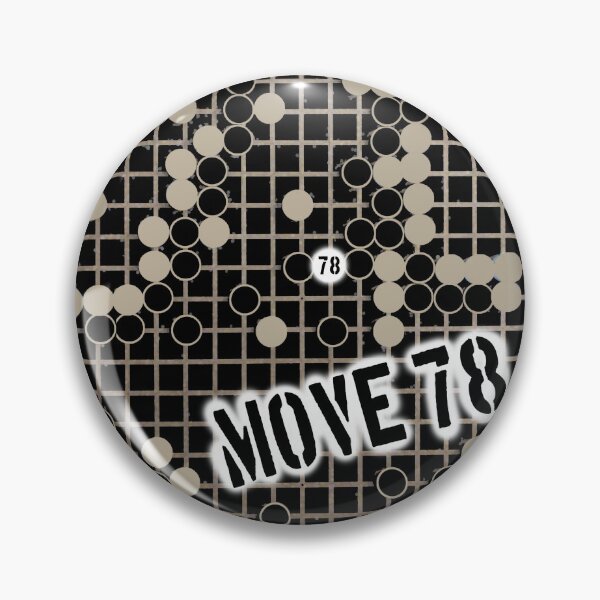 Item preview, Lee Sedol's Move 78 (Black) designed and sold by Gidman77.