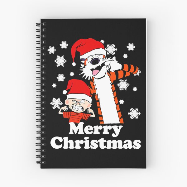 Item preview, Little Known Calvin Arts Fans Hobbes Christmas Poster Vintage Boys Girls designed and sold by NataliLellanArt.
