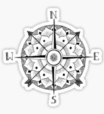 Compass Sticker