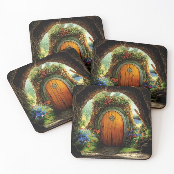 Item preview, Mythical Doorway to beautiful flower door designed and sold by TeeARTHY.