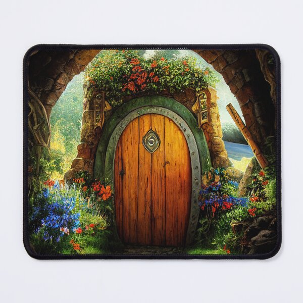 Item preview, Mythical Doorway to beautiful flower door designed and sold by TeeARTHY.