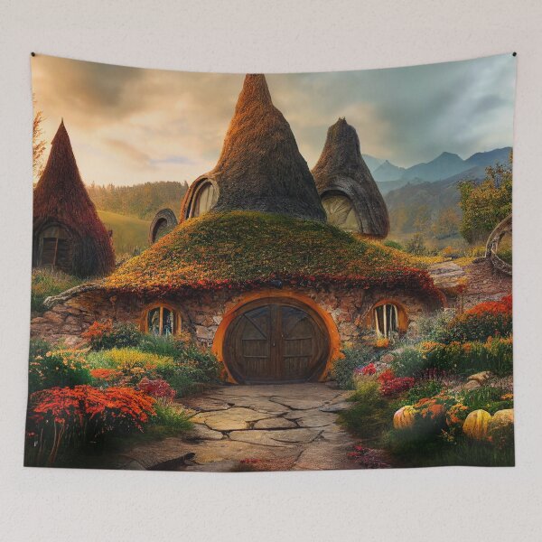 Item preview, Mythical  beautiful  town designed and sold by TeeARTHY.