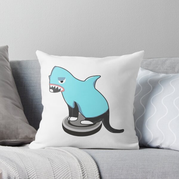 Item preview, Shark cat on roomba designed and sold by sweetkoala.