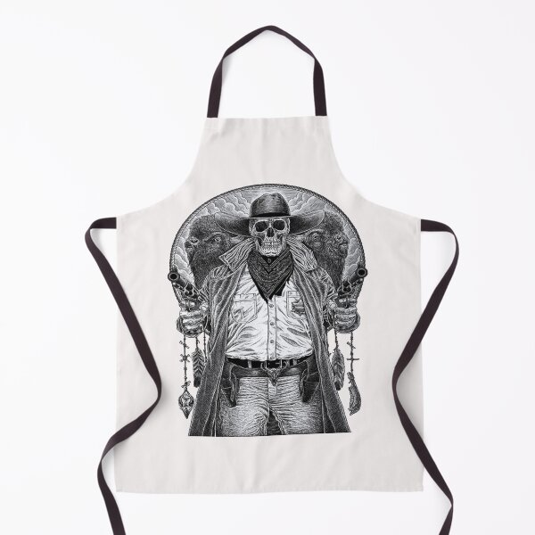 Item preview, Undead Sheriff skull skeleton gothic designed and sold by arnulfonelia515.