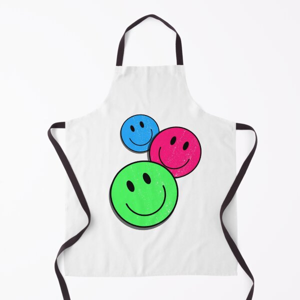 Artikelvorschau, Dreifacher klassischer bunter Retro-smiley-glücklicher Gesichts-Zeichenstift entworfen und verkauft von SundaySoup.
