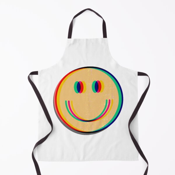 Item preview, 3D Glasses Trippy Classic Yellow Retro Smiley Happy Face designed and sold by SundaySoup.