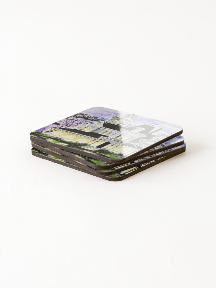 Thumbnail 4 of 5, Coasters (Set of 4), Practical Magic House designed and sold by Ruthiecovert.