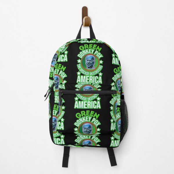 Item preview, Green Donkey Pox Destroying America designed and sold by WoodburyLake.