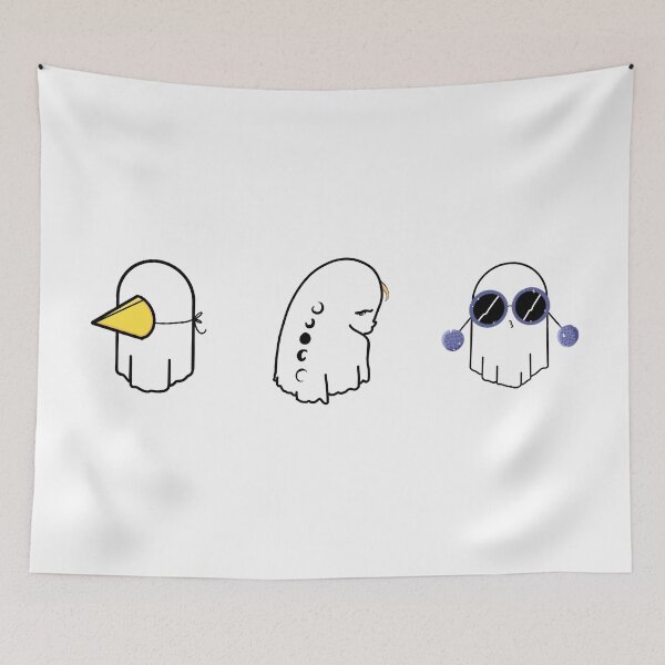 Item preview, cute ghost designed and sold by Biruritoo.