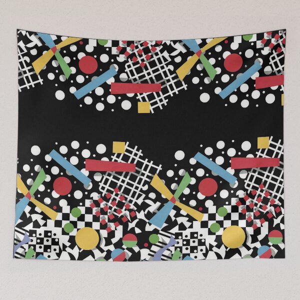Item preview, Ticker Tape Geometric designed and sold by PatriciaSheaDesigns.