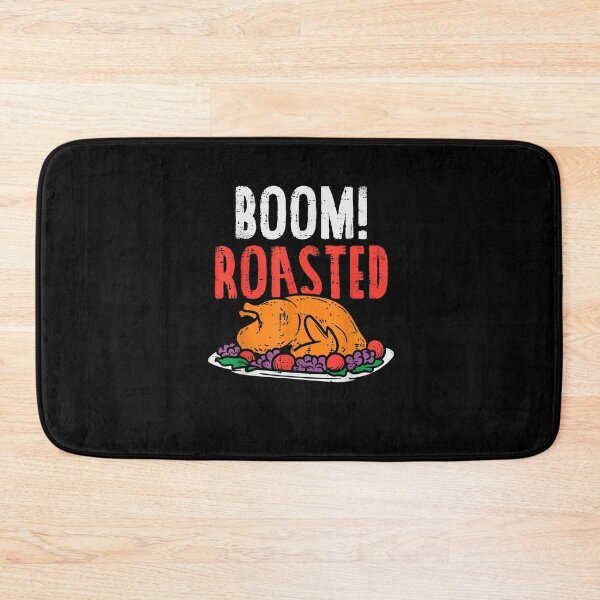Item preview, Boom Roasted Turkey Food Funny Thanksgiving Family Men Women T-Shirt designed and sold by DeringerVerile.