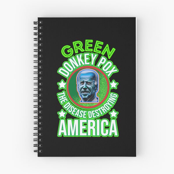 Item preview, Green Donkey Pox Destroying America designed and sold by WoodburyLake.
