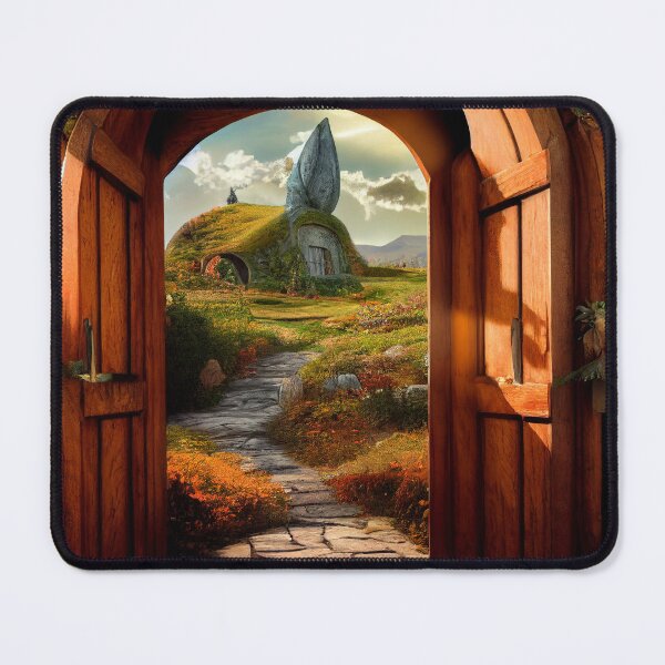 Item preview, Mythical Doorway to celtic house designed and sold by TeeARTHY.