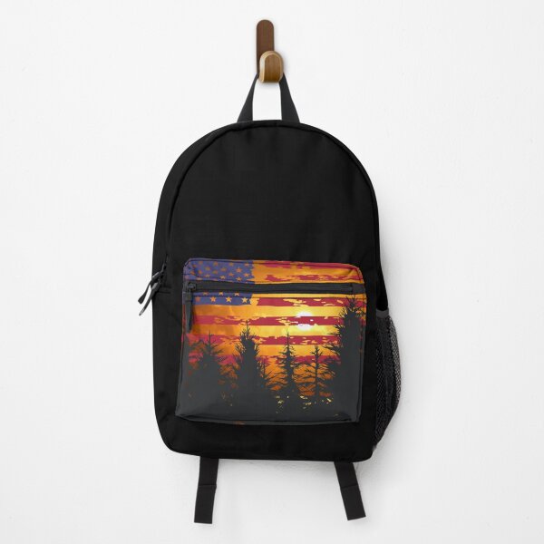 Item preview, Amber Forest American Flag designed and sold by for-dreams-sake.